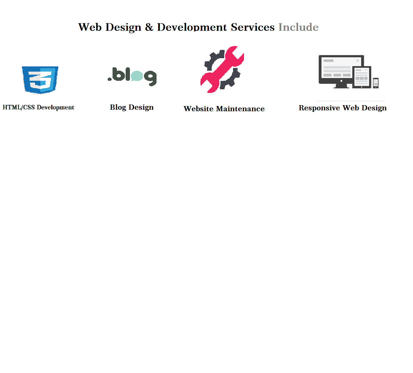Web Design & Development Services Include Paint  final